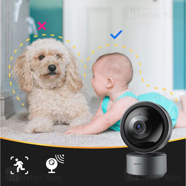 دوربین نظارتی هوشمند آرنتی Arenti Dome1 Ultra HD 3MP/2K Indoor Pan Tilt Zoom Privacy Camera